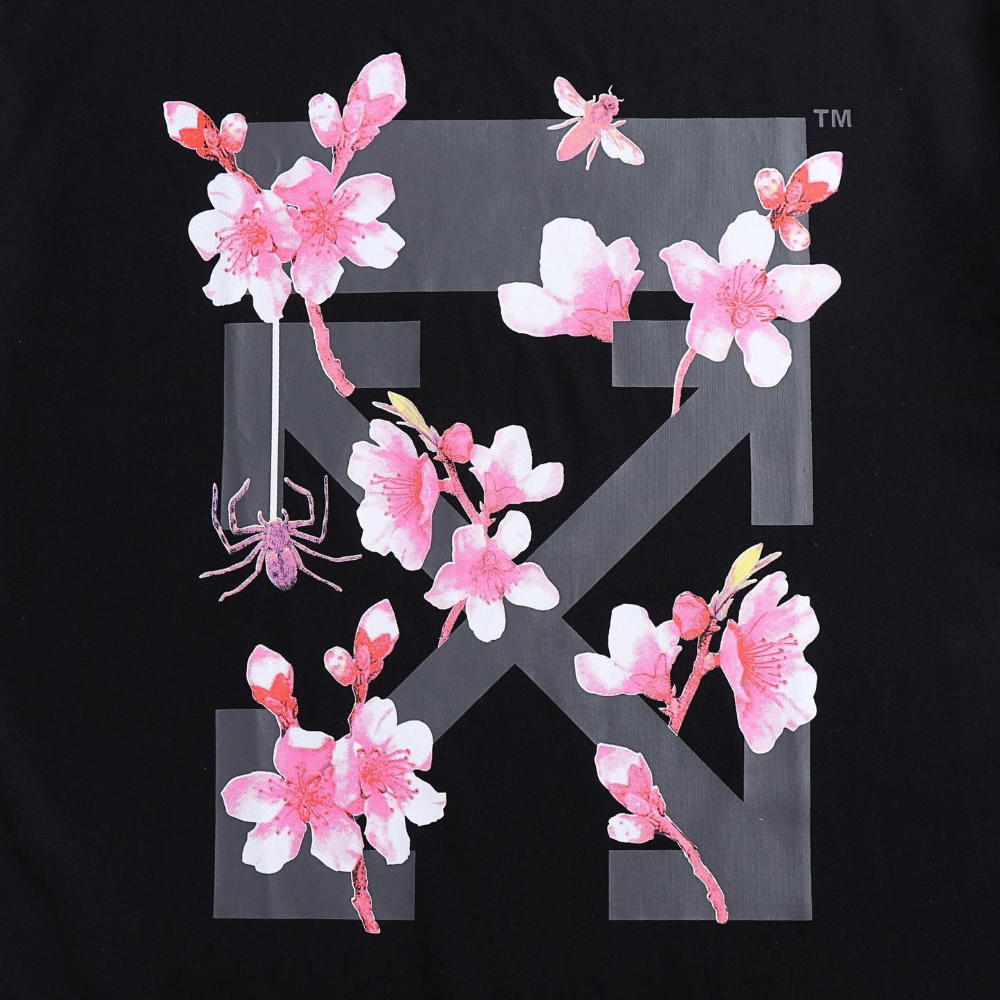 OFF-Whlte Arrow logo print T-shirt#72
