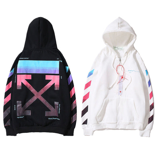 OFF-Whlte Arrow logo sports sweatshirt#21