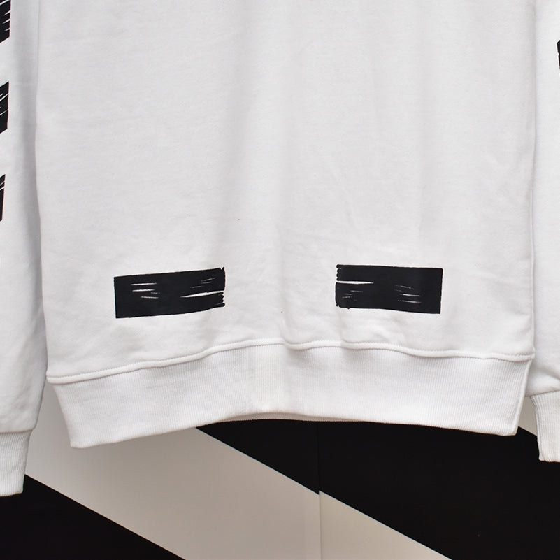 OFF-Whlte Arrow logo sports sweatshirt#100