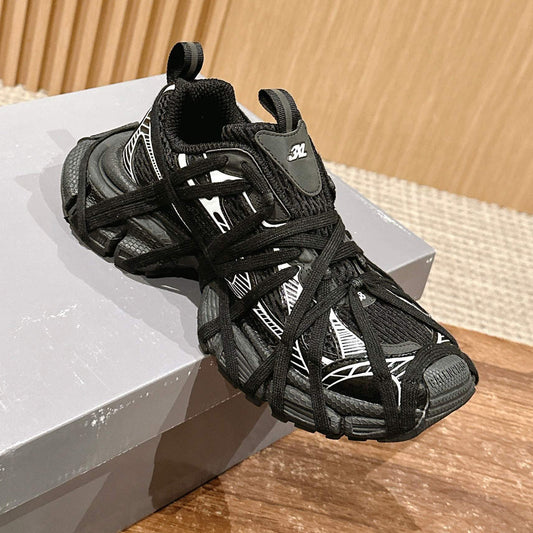 Distressed Vintage Couple's Style Shoe