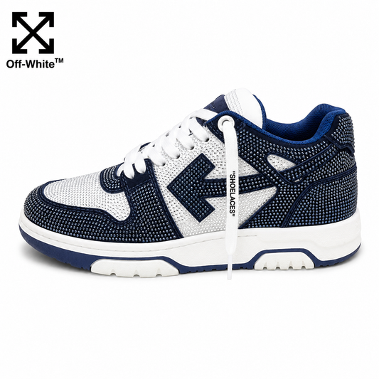 OFF-Whlte Full diamond Sports shoes#11