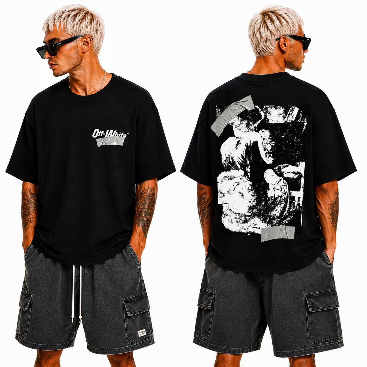 OFF-Whlte Big Logo T-shirt#812