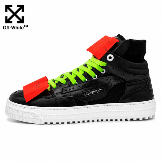 OFF-Whlte Arrow logo high-top sneakers#24