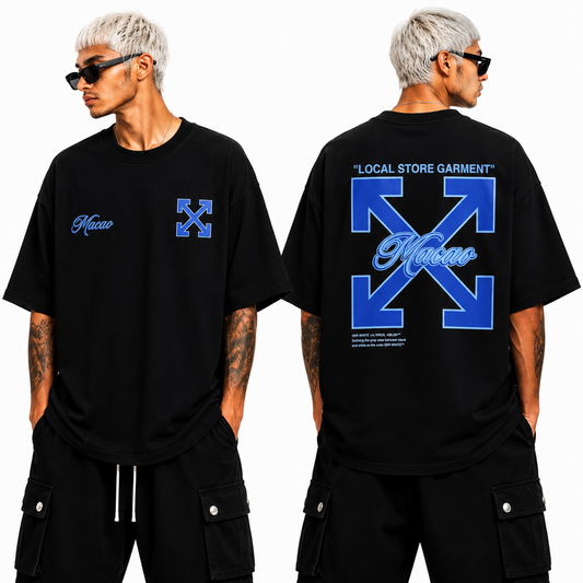 OFF-Whlte Arrow Logo Cotton T-shirt#27