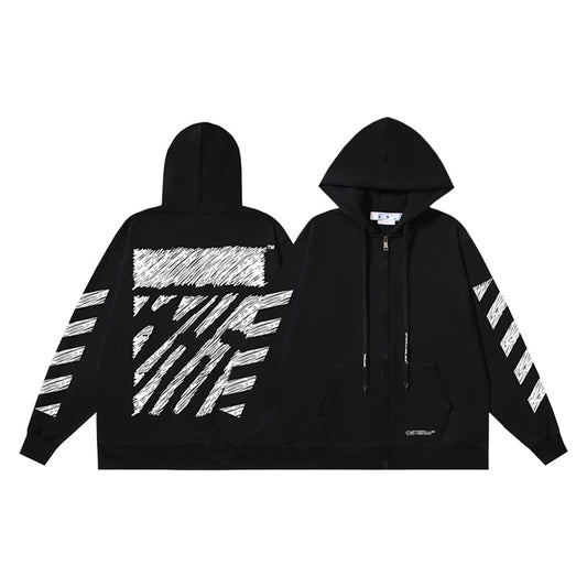 OFF-Whlte Arrow logo sports sweatshirt#147