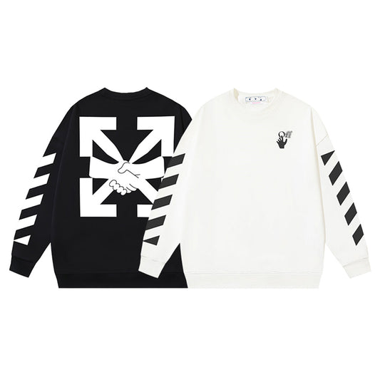 OFF-Whlte Arrow logo sports sweatshirt#123