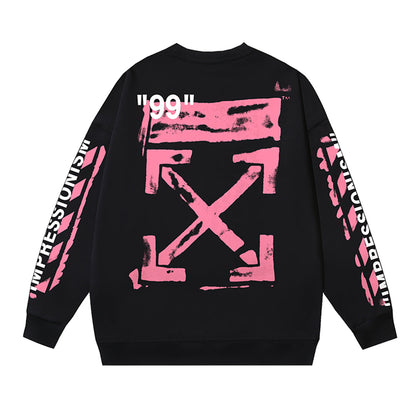 OFF-Whlte Arrow logo sports sweatshirt#2