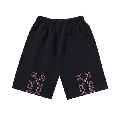OFF-Whlte arrow print shorts#22