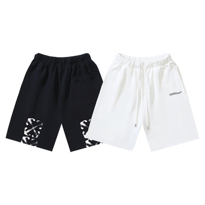 OFF-Whlte arrow print shorts#16