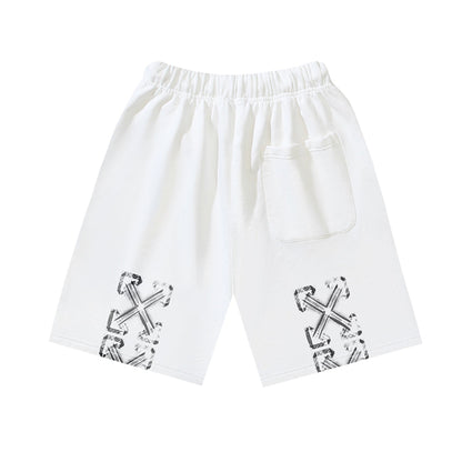 OFF-Whlte arrow print shorts#18