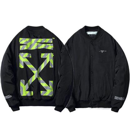 OFF-Whlte sports flight cotton jacket #23